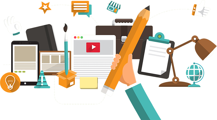 Best Professional content marketing Services in Delhi NCR What is Content Marketing? Content Marketing is a type of marketing technique that is different from traditional product marketing. It is educational and informative in nature and is not always related to the products. Content Marketing includes educational articles, e-books, videos, podcasts, webinars, and entertainment. They answer the questions about the products or in general regarding the products. This turns the product into a unique product, no matter how common it may be. Content is the basis of everything; it is present everywhere. From Product content to Campaign content, there is sales content, event content, marketing content, advertising content, etc. There is a difference between marketing content and content marketing. Content marketing is used to attract an audience to a brand-owned destination, instead of buying the audience on someone else’s platform. The educational content with good research on the topics that matter to the potential clients can make the business more credible and accessible to the right audience. Businesses can earn the loyalty and trust of the customers through good content marketing and strengthen the bond between the customer and business. This can, as a result, grow an active subscriber base and increase profits. Content Marketing strategists determine the content that will be building the customer base by helping the potential customers make decisions about their experience with the brand. It is a long-term investment. There are many different ways to distribute audience-focused content – native marketing, PR (public relations), social media, SEO, etc.